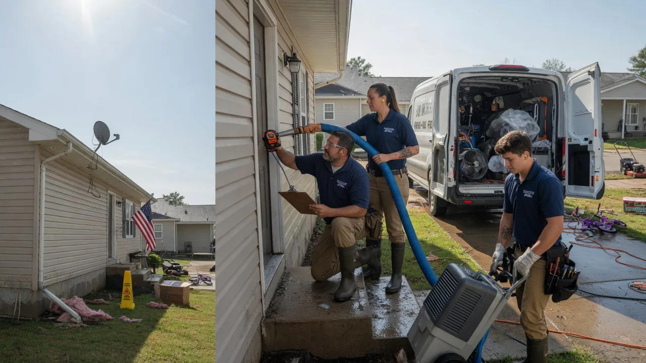 Ceiling Water Damage Restoration in Flasher, ND near me