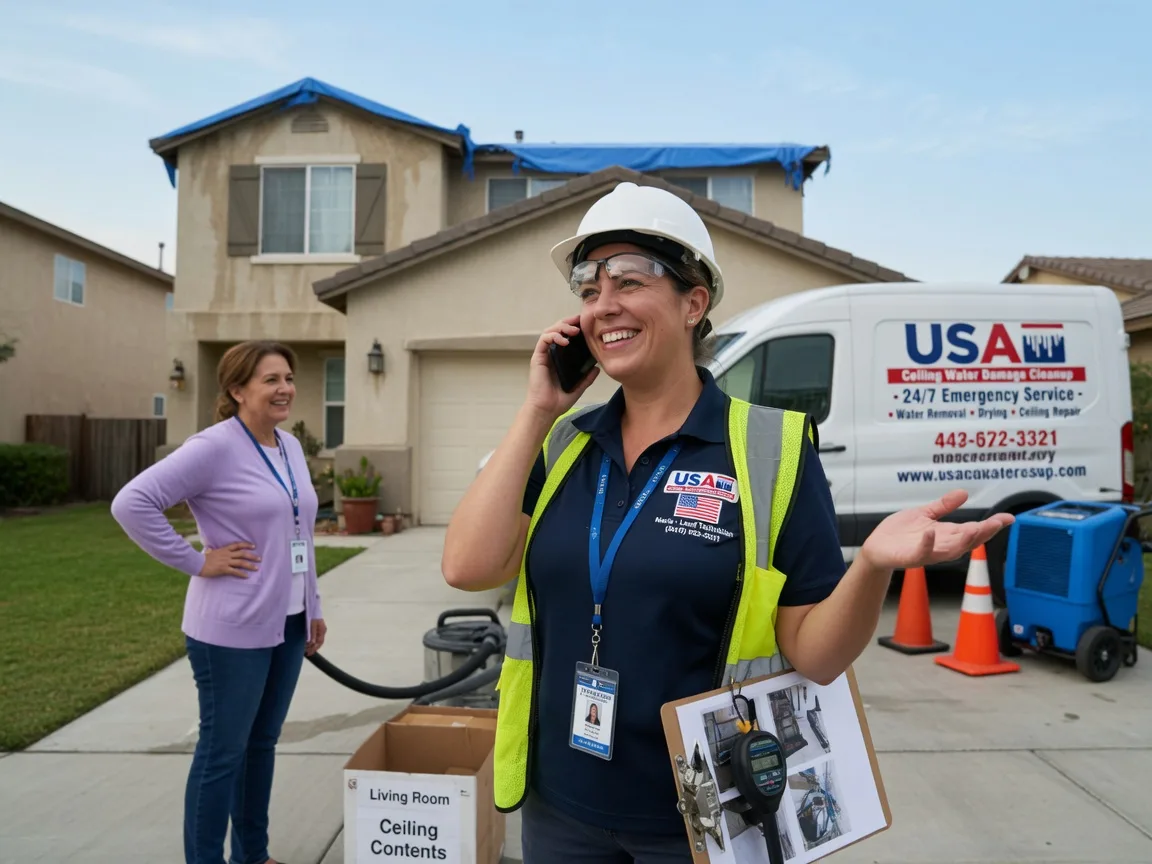 Ceiling Water Damage Restoration Flasher, ND FAQs